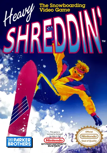 Heavy Shreddin' NES box art