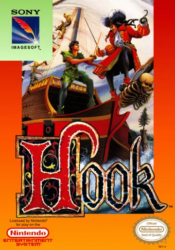 Hook NES box art