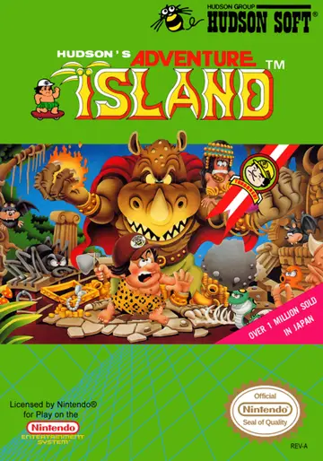 Hudson's Adventure Island box art