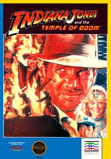 Indiana Jones and the Temple of Doom box art