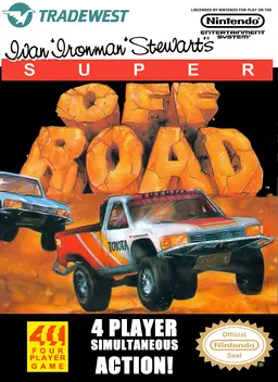 Ivan 'Ironman' Stewart's Super Off Road box art