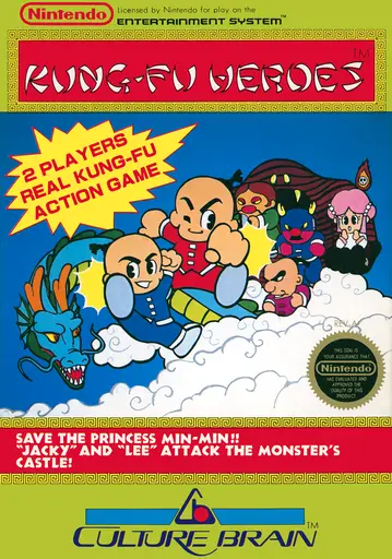 Kung Fu Heroes box art