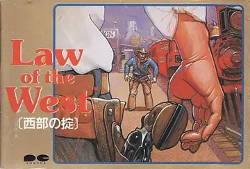 Law of the West NES box art