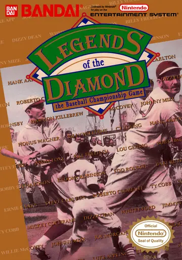 Legends of the Diamond: The Baseball Championship Game NES box art