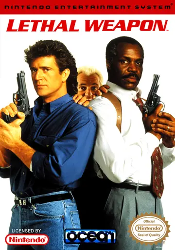 Lethal Weapon NES box art