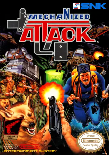Mechanized Attack NES box art
