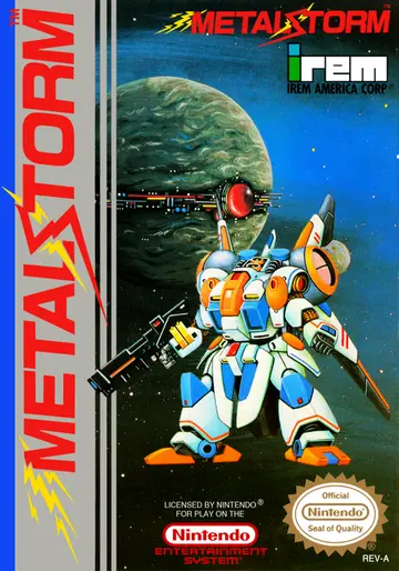 Metal Storm NES box art