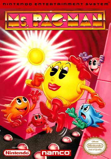 Ms. Pac-Man box art