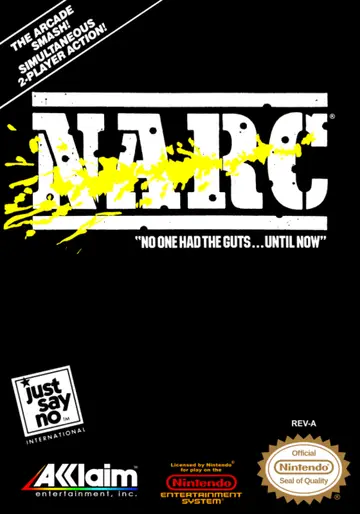 Narc NES box art