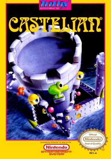 Nebulus NES box art
