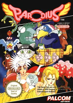Parodius! From Myth to Laughter box art