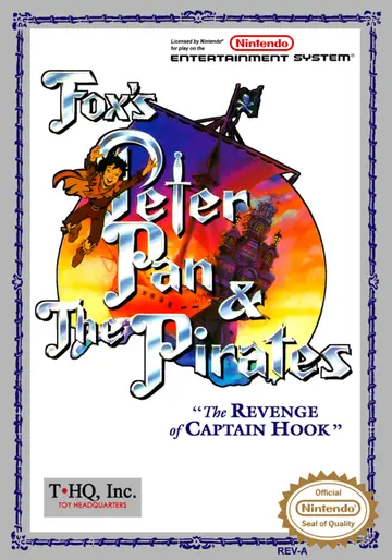 Peter Pan and the Pirates NES box art