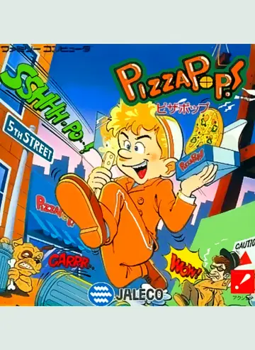 Pizza Pop! NES box art