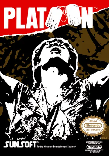 Platoon NES box art