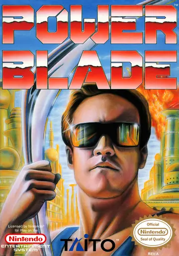 Power Blade NES box art
