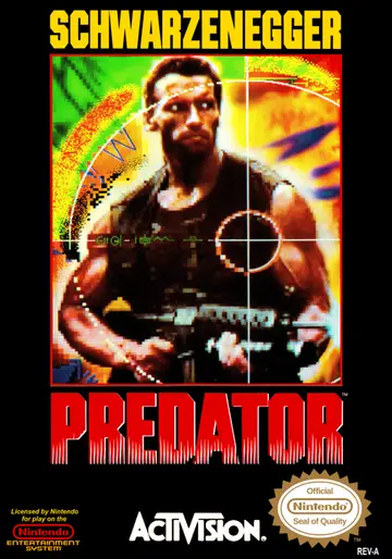 Predator NES box art