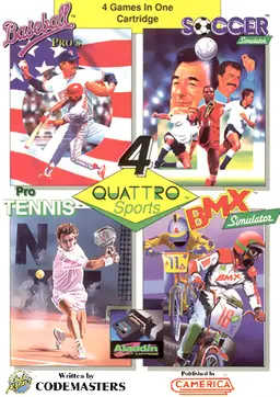 Quattro Sports NES box art