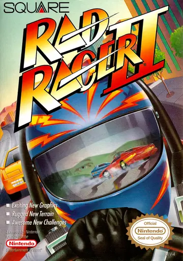 Rad Racer II box art