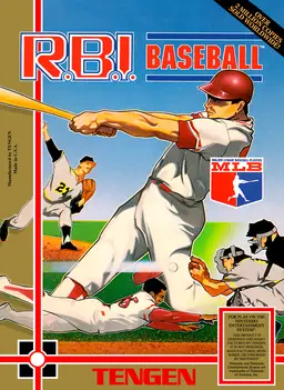 R.B.I. Baseball NES box art
