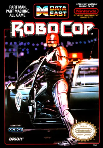 RoboCop NES box art