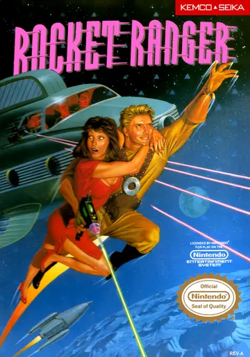 Rocket Ranger NES box art