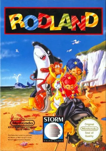 Rod Land NES box art