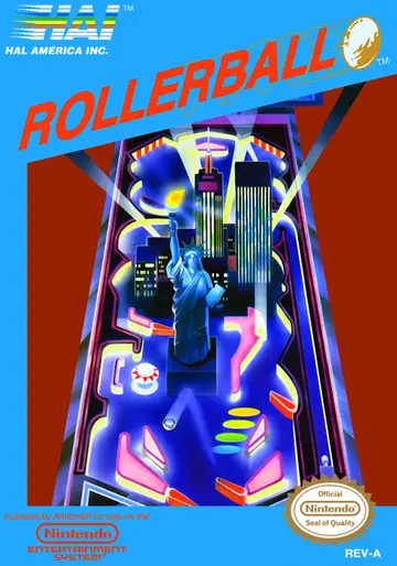 Rollerball NES box art
