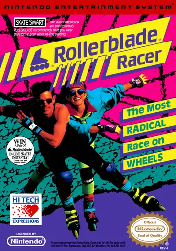 Rollerblade Racer NES box art