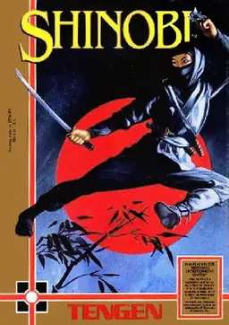 Shinobi NES box art