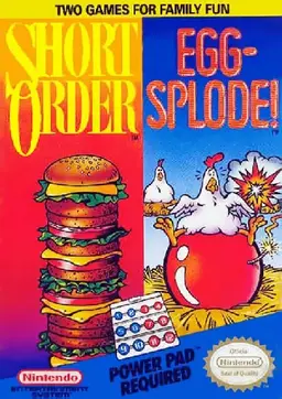 Short Order / Eggsplode! box art