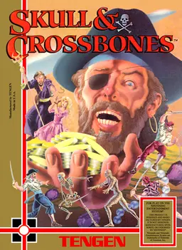 Skull & Crossbones NES box art