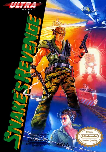 Snake's Revenge box art