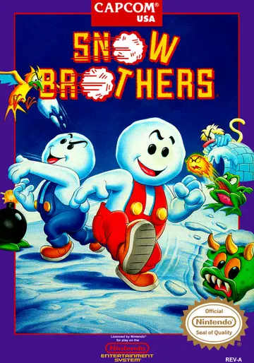 Snow Bros.: Nick and Tom box art