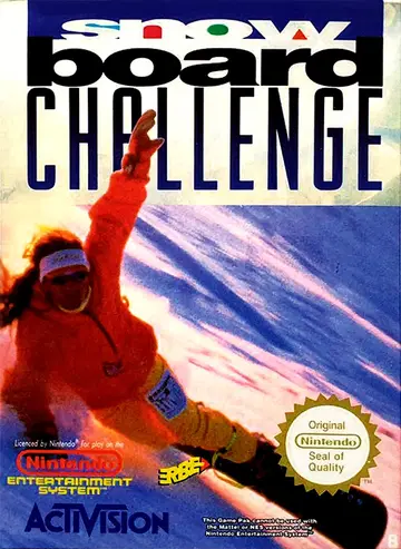 Snowboard Challenge NES box art