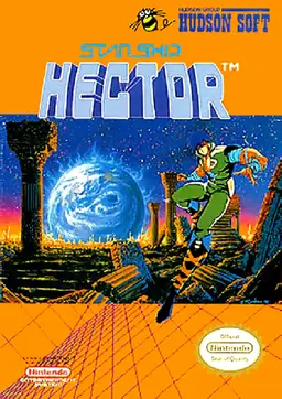 Starship Hector NES box art