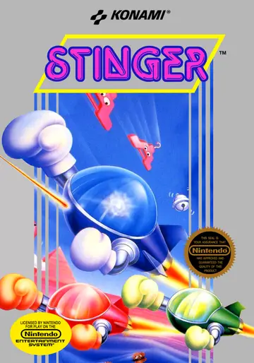 Stinger NES box art