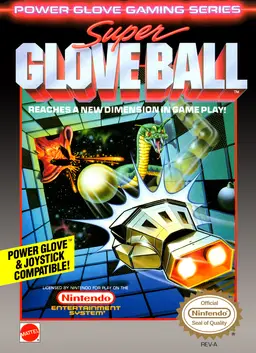 Super Glove Ball NES box art