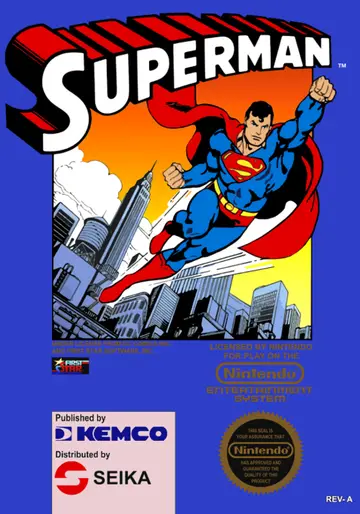 Superman box art