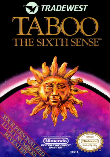Taboo: The Sixth Sense NES box art