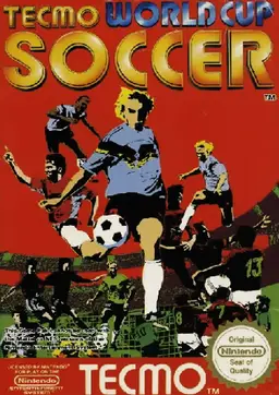 Tecmo World Cup Soccer NES box art