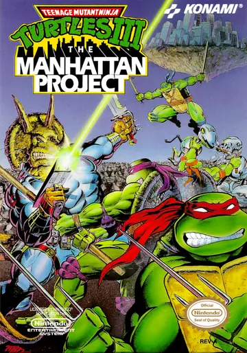 Teenage Mutant Ninja Turtles III: The Manhattan Project box art