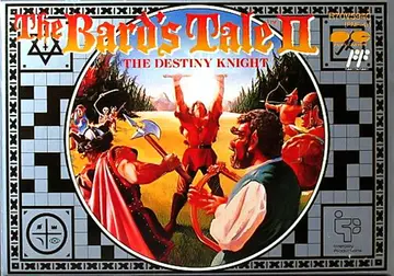 The Bard's Tale II: The Destiny Knight NES box art