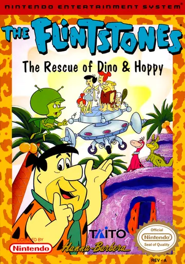 The Flintstones: The Rescue of Dino & Hoppy box art