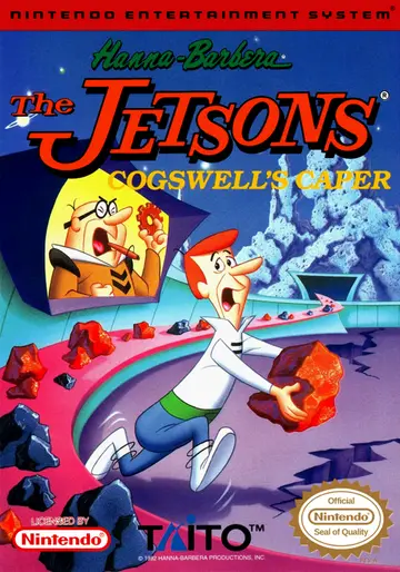 The Jetsons: Cogswell's Caper! NES box art