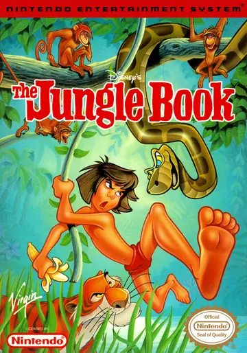 The Jungle Book NES box art