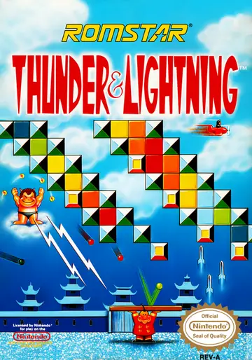 Thunder & Lightning NES box art
