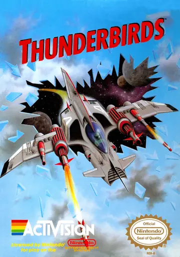 Thunderbirds NES box art