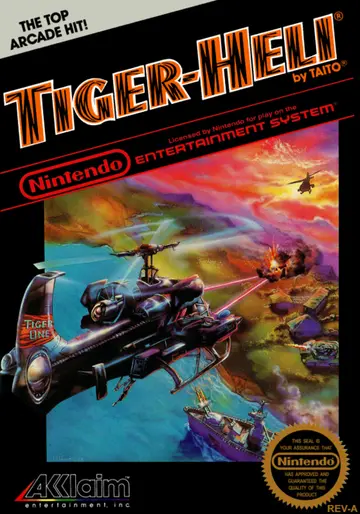 Tiger-Heli NES box art