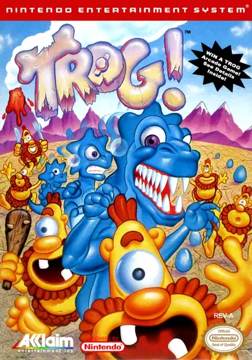 Trog NES box art