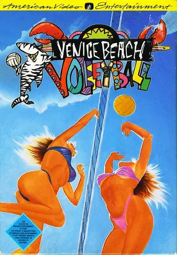 Venice Beach Volleyball NES box art
